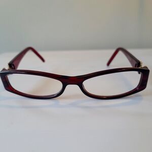 Smart, Authentic Gucci GG 3009 VOH Burgundy Eyeglasses Frame  50  16  130mm